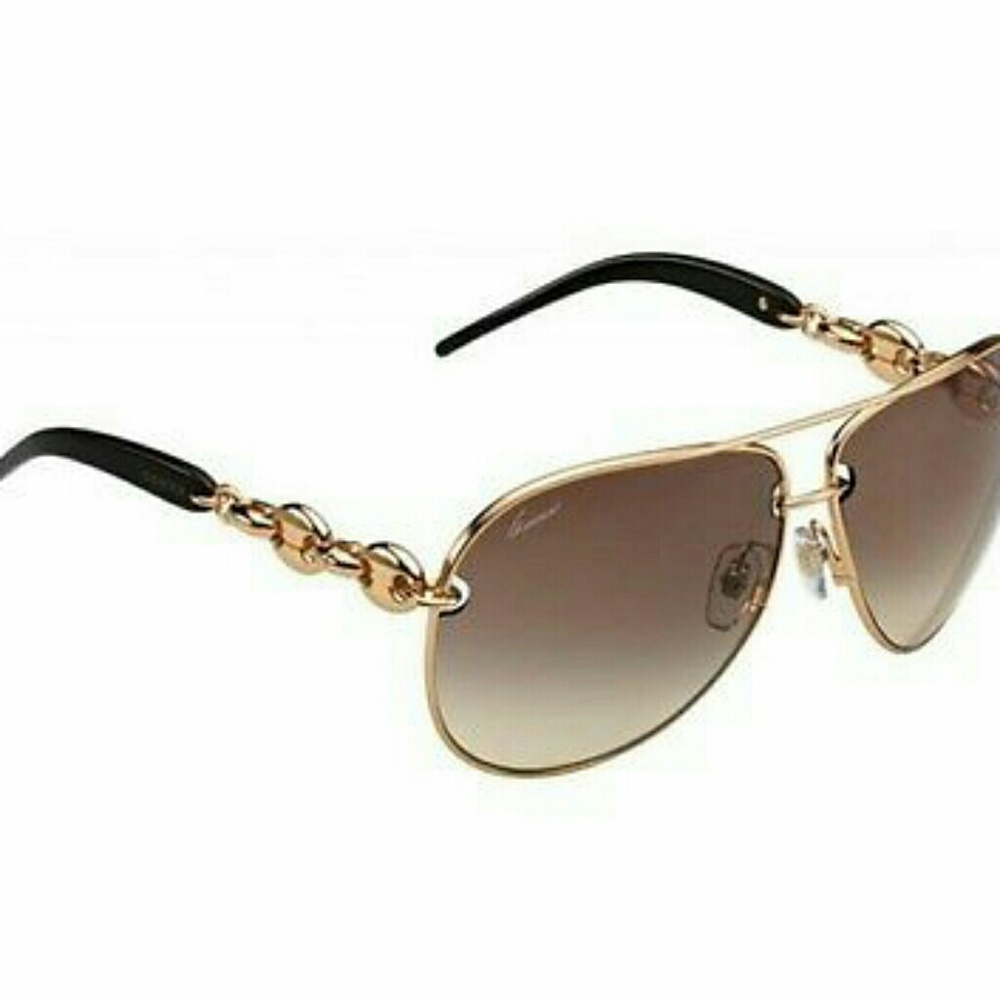 Authentic Gucci Marina Chain Aviator sunglasses